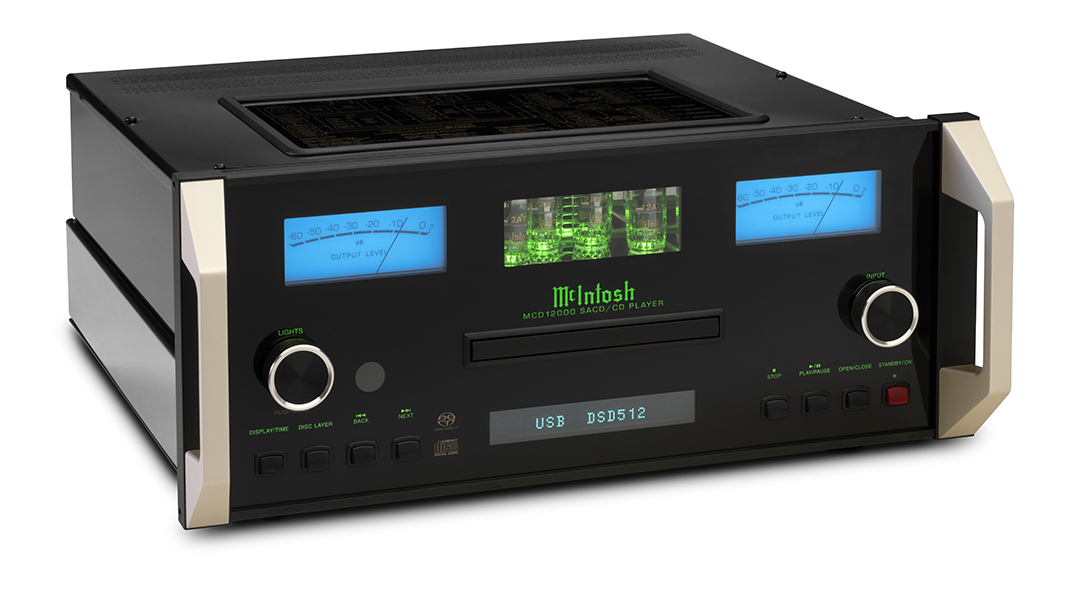 Mcintosh Premieres MCD12000 – A Reference Level CD Player and Reference Level DAC