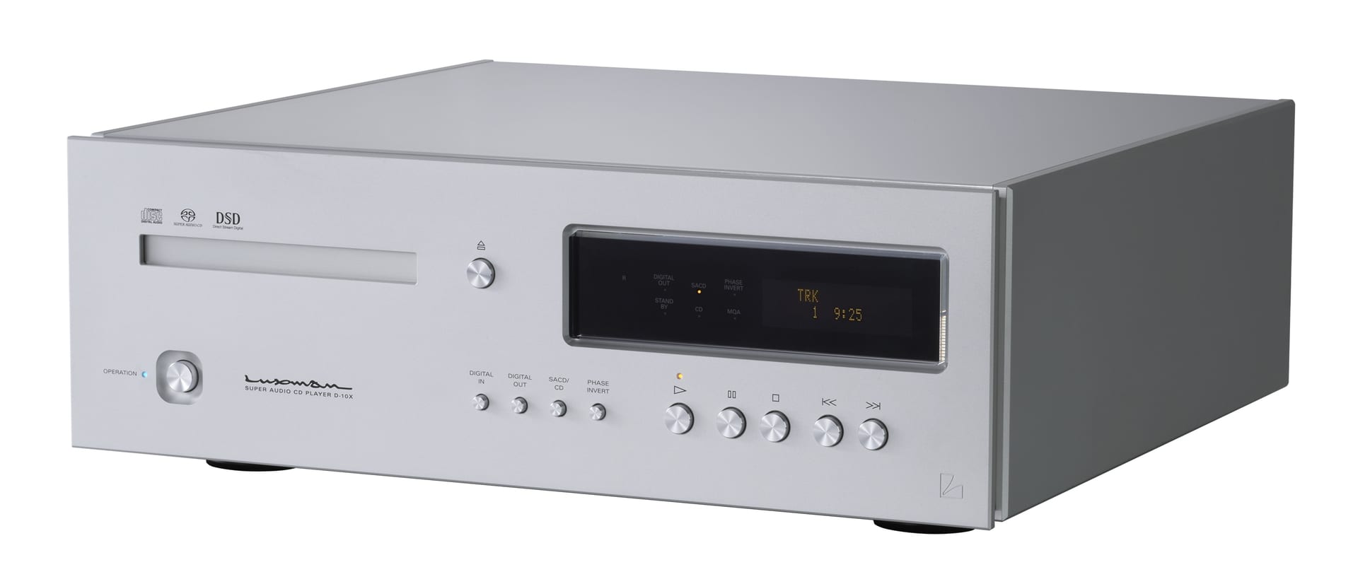 Luxman Launches D-10X flagship SACD/CD Player