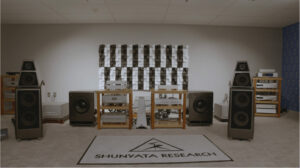 Expensive Shunyata listening room